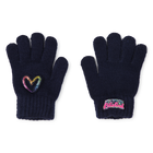 Handschuhe mit Paillettenherz, MARINE, hi-res