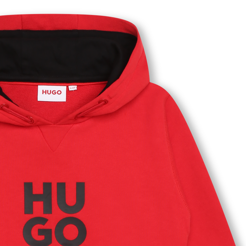 Kapuzen-Sweatshirt mit Tasche HUGO 
                        BOY