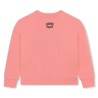 Besticktes Baumwoll-Sweatshirt KENZO KIDS 
                    GIRL