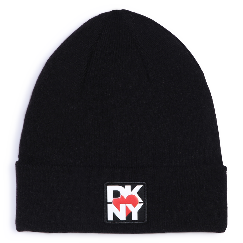 Strickm&uuml;tze mit Umschlag DKNY 
                        GIRL