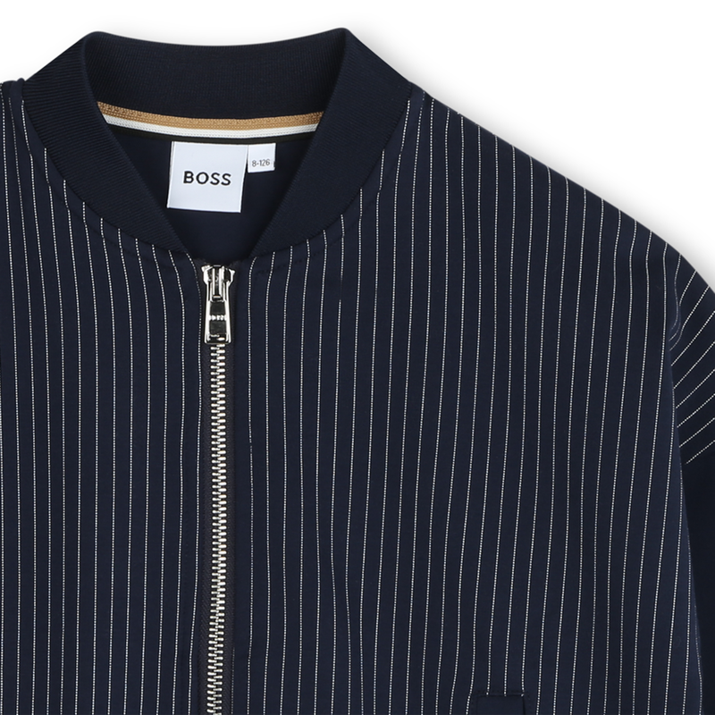 Sweatjacke mit Taschen BOSS 
                        GIRL