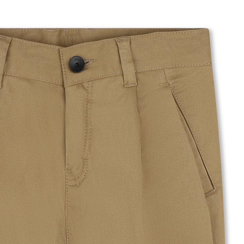 Melierte Hose aus Twill BOSS 
                        BOY
