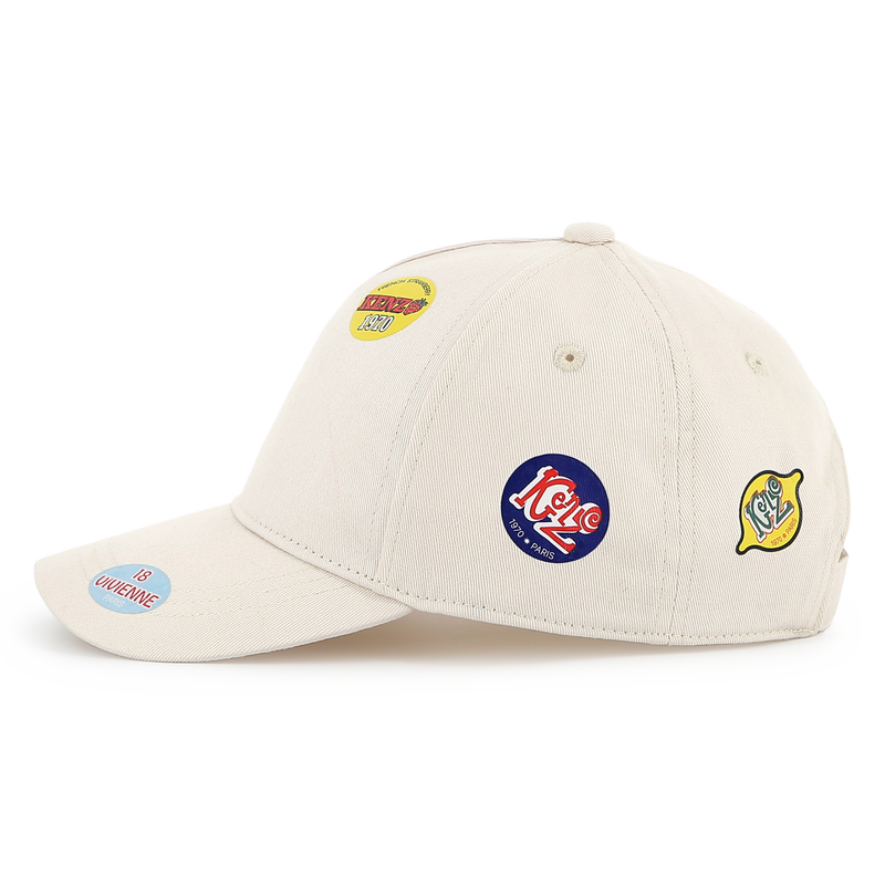 Baumwoll-Cap mit Print KENZO KIDS 
                        UNISEX