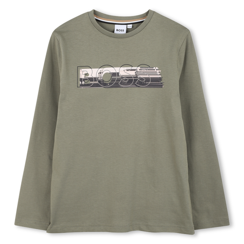 Langarm-T-Shirt BOSS 
                        BOY