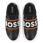 Stretchsneaker aus 2 Materialien BOSS 
                    JUNGE