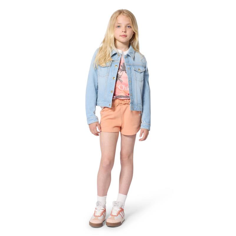 KURZ&Auml;RMELIGES T-SHIRT CHLOE 
                        GIRL