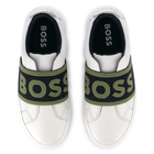 Stretchsneaker aus 2 Materialien BOSS 
                    BOY