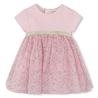 Festliches, bedrucktes Kleid KARL LAGERFELD KIDS 
                    GIRL