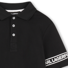 Kurz&auml;rmeliges poloshirt KARL LAGERFELD KIDS 
                    BOY