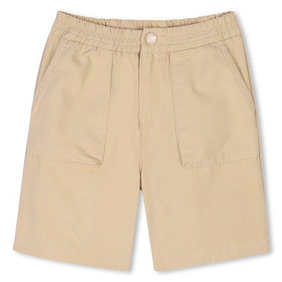 Bestickte Baumwoll-Bermudas KENZO KIDS BOY
