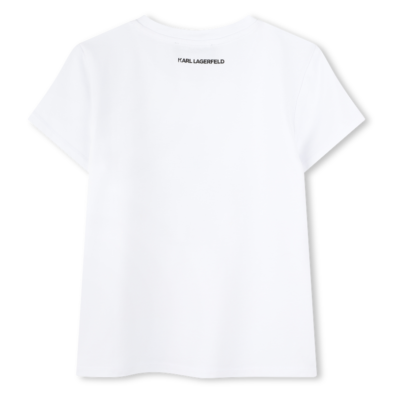Kurzarmshirt KARL LAGERFELD KIDS 
                        GIRL