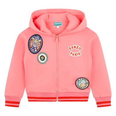 Sweatshirt mit Rei&szlig;verschluss KENZO KIDS GIRL