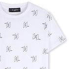 Kurz&auml;rmeliges t-shirt KARL LAGERFELD KIDS 
                    BOY