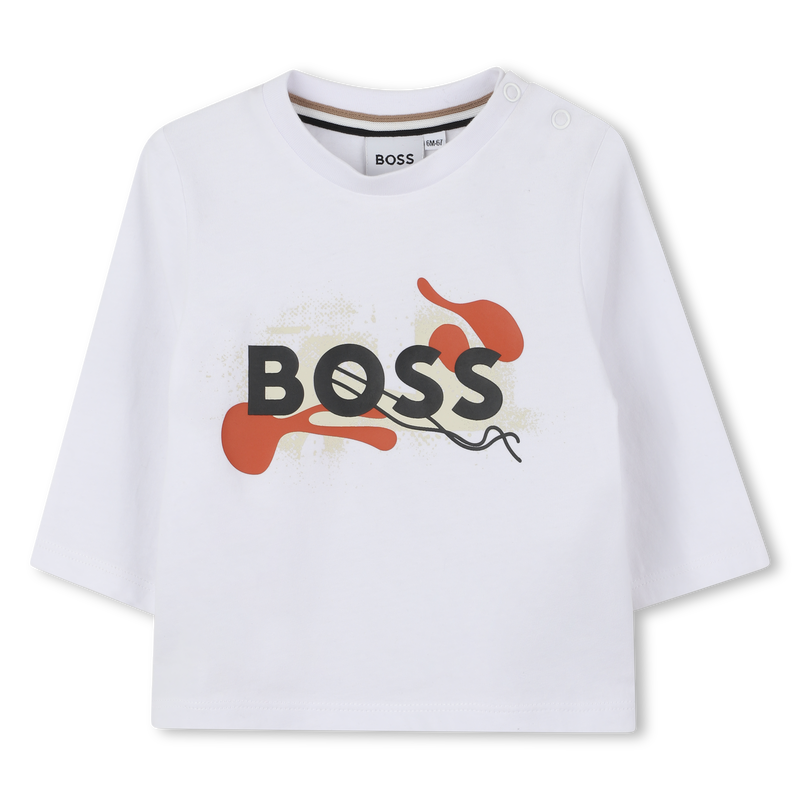 Langarm-T-Shirt BOSS 
                        BOY