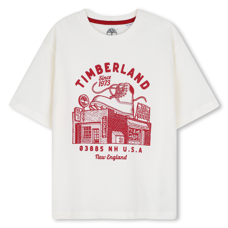 T-Shirt mit kurzen &Auml;rmeln TIMBERLAND 
                        BOY