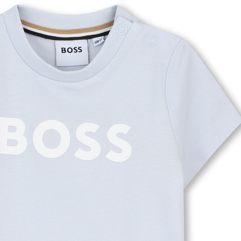 KURZ&Auml;RMELIGES T-SHIRT BOSS 
                        BOY