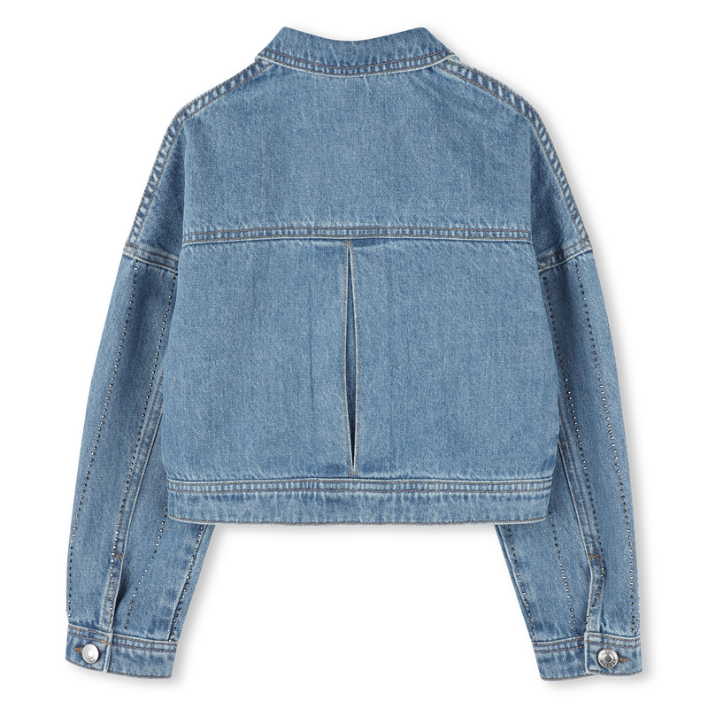 Gestreifte Jeansjacke HUGO 
                        GIRL