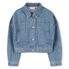 Gestreifte Jeansjacke HUGO 
                    GIRL