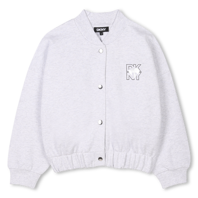 Baumwollmolton-Strickjacke DKNY GIRL