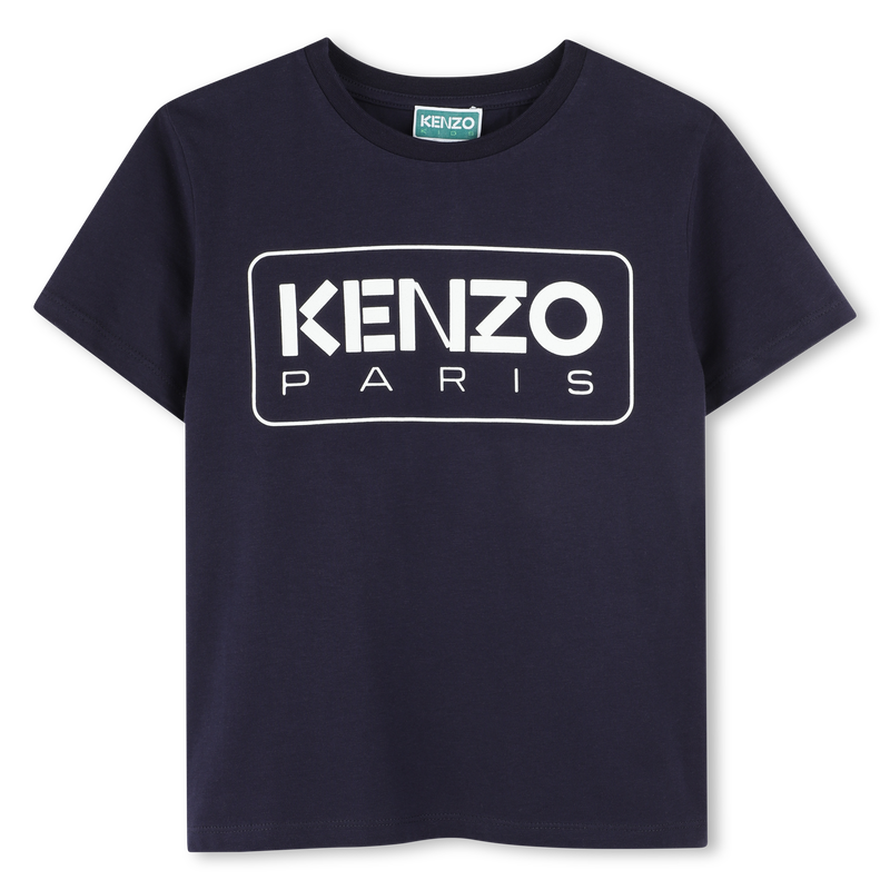 Kurzärmliges Baumwoll-T-Shirt KENZO KIDS 
                        BOY