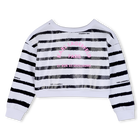 Gestreiftes sweatshirt KARL LAGERFELD KIDS 
                    GIRL