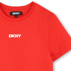 Weites Baumwoll-T-Shirt DKNY 
                    JUNGE