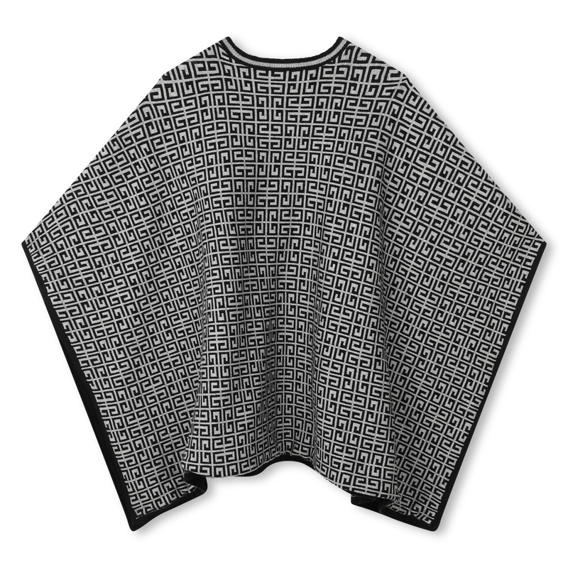 Baumwoll-Cape mit Kaschmir GIVENCHY 
                        GIRL