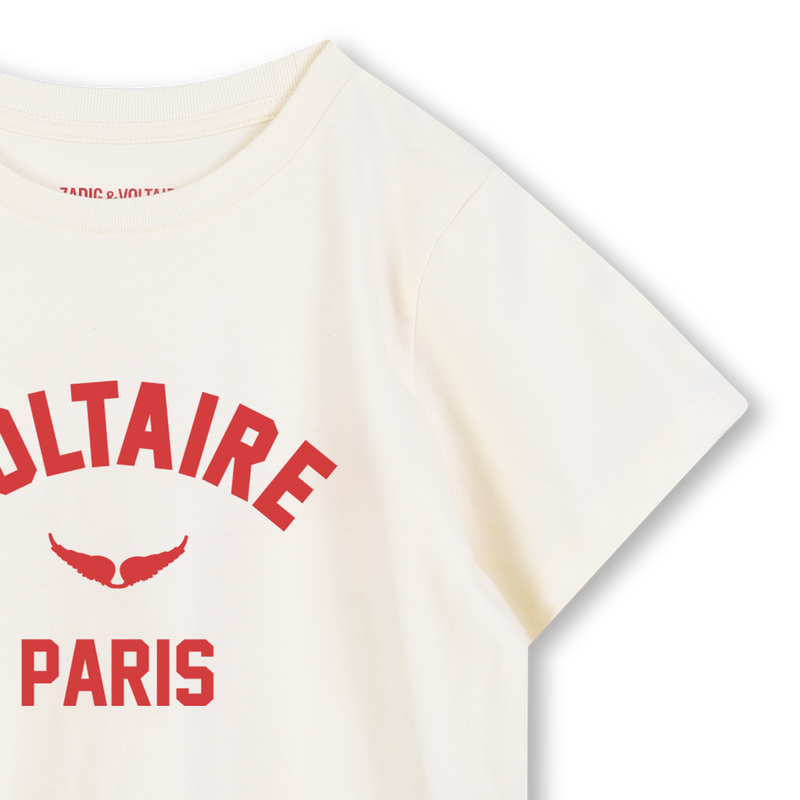 Gerade geschnittenes T-Shirt ZADIG & VOLTAIRE 
                        GIRL