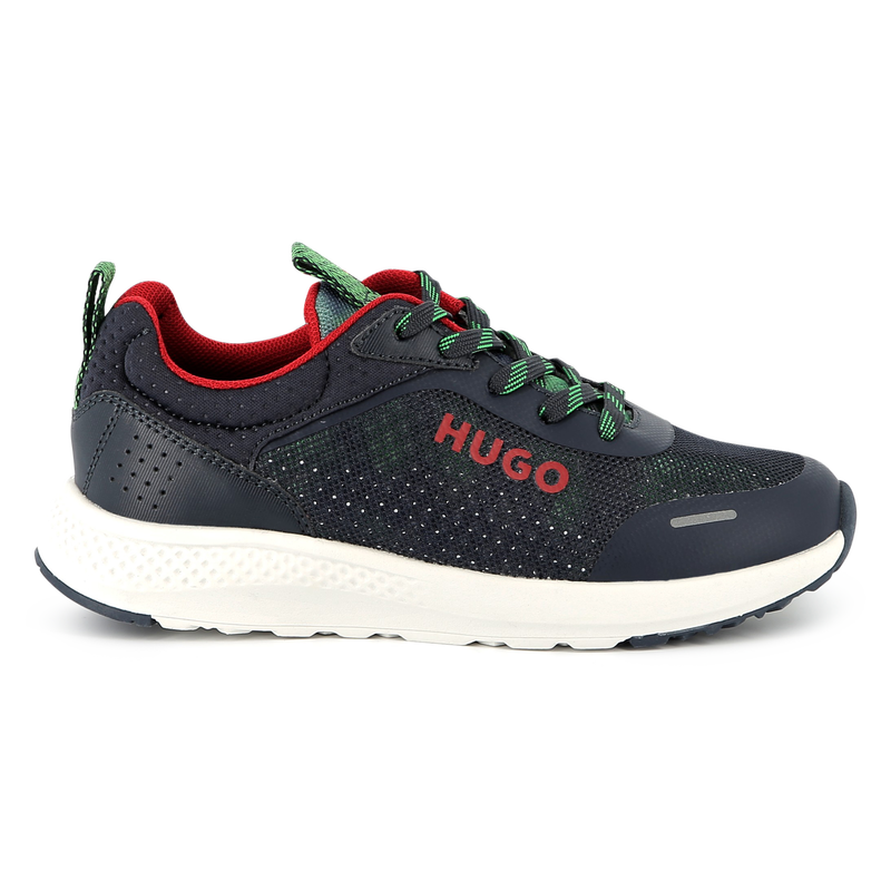 Bedruckte Schn&uuml;rsneaker HUGO 
                        BOY