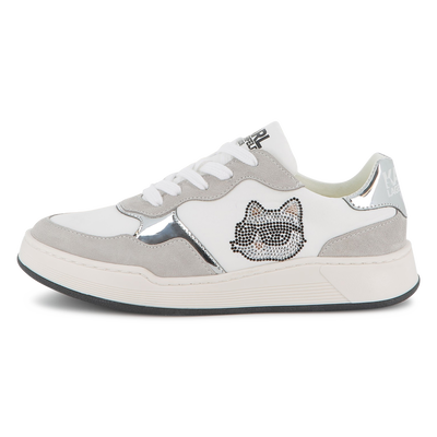 Low-Top-Sneakers mit Schn&uuml;rung KARL LAGERFELD KIDS GIRL