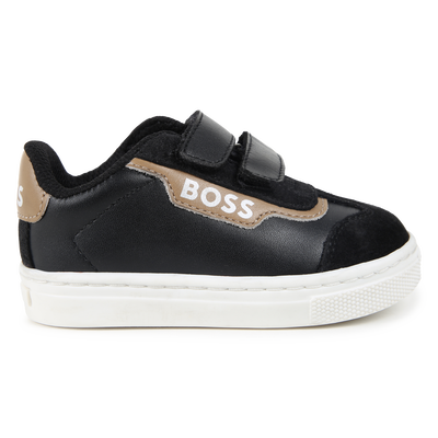 Klett-Sneakers aus Leder BOSS BOY