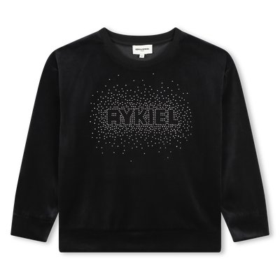 Sweatshirt aus Samt SONIA RYKIEL GIRL