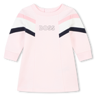 Ausgestelltes Kleid aus Fleece BOSS 
                    GIRL
