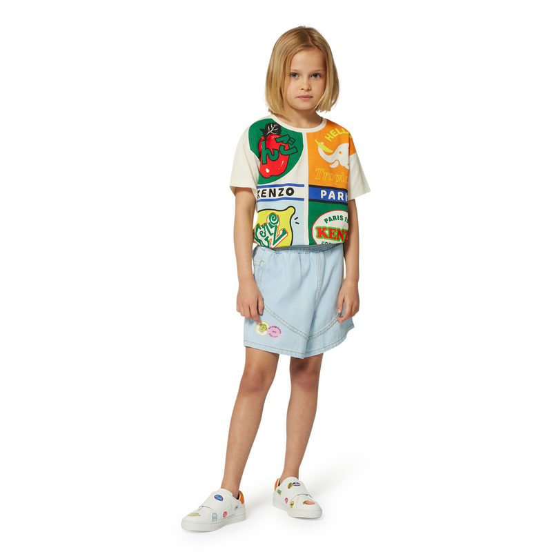 Jeansshorts KENZO KIDS 
                        GIRL