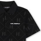 Kurzarm-Polo KARL LAGERFELD KIDS 
                    BOY