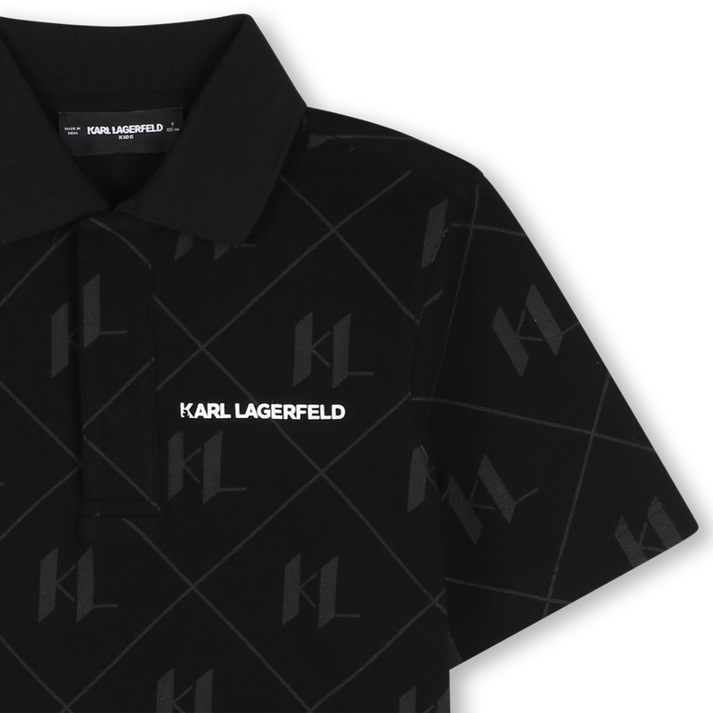 Kurzarm-Polo KARL LAGERFELD KIDS 
                        BOY