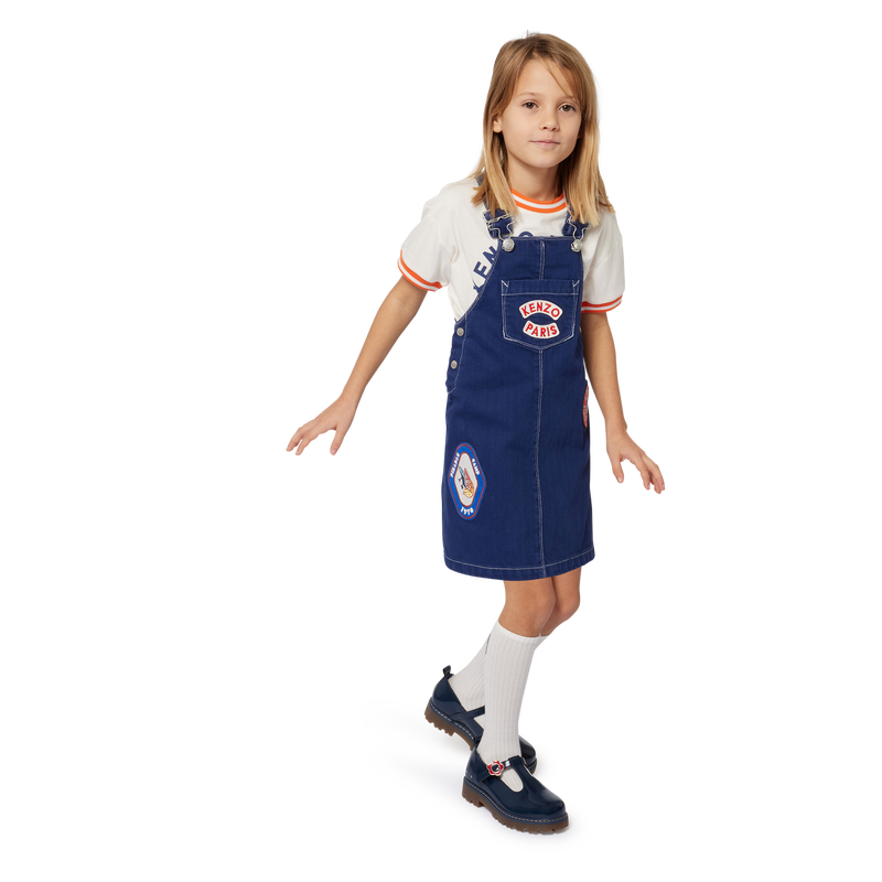 Leder-Ballerinas mit Schnalle KENZO KIDS 
                        GIRL