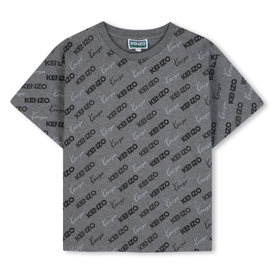 T-Shirt mit kurzen &Auml;rmeln KENZO KIDS UNISEX