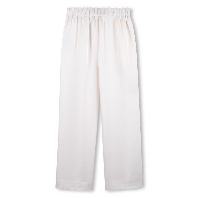 JOGGINGHOSE AUS SATIN KARL LAGERFELD KIDS 
                        GIRL