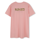 Kurz&auml;rmeliges Kleid KENZO KIDS 
                    GIRL