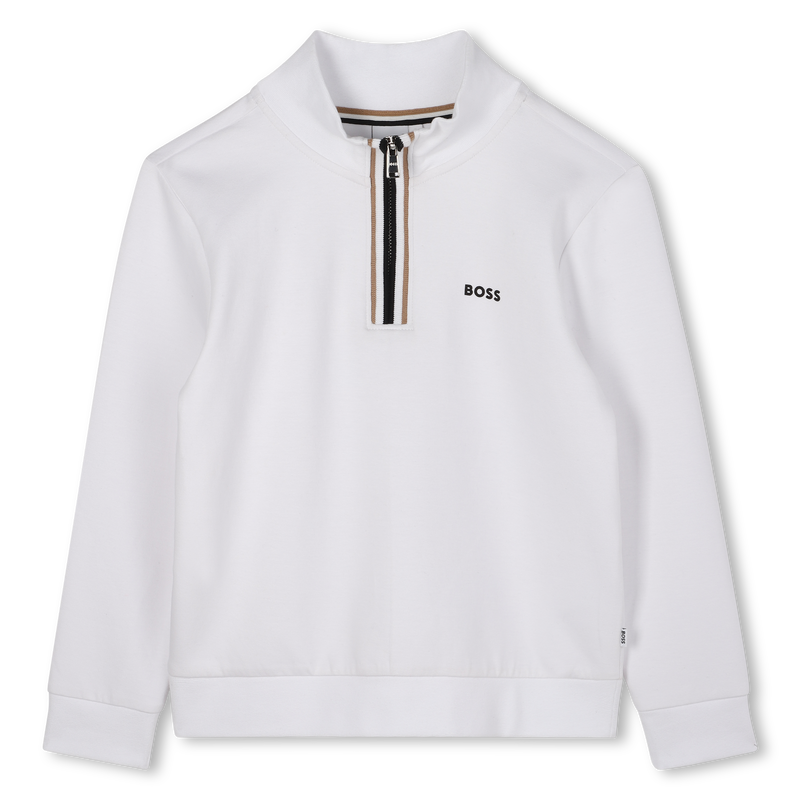 Stand-up-Sweatshirt mit Rei&szlig;verschluss BOSS 
                        BOY