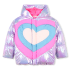Gl&auml;nzende Kapuzenjacke BILLIEBLUSH 
                    GIRL