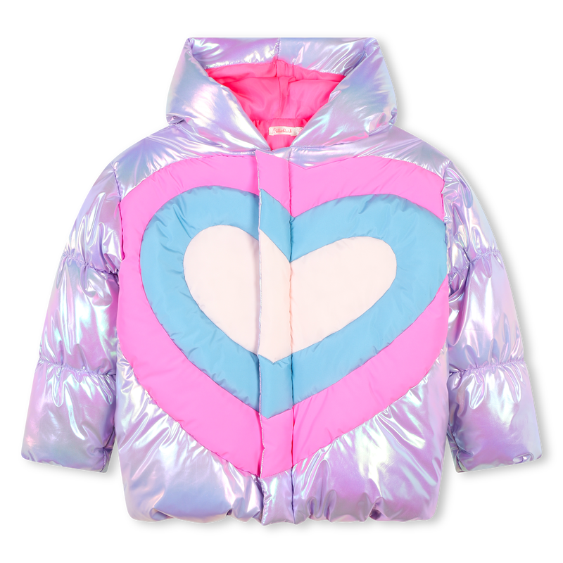 Gl&auml;nzende Kapuzenjacke BILLIEBLUSH 
                        GIRL