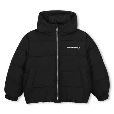 Steppjacke mit Kapuze KARL LAGERFELD KIDS BOY