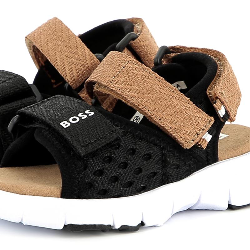Sandalen mit Klettverschluss BOSS 
                        BOY