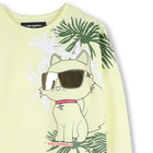Bedrucktes maxi-sweatshirt KARL LAGERFELD KIDS 
                    GIRL