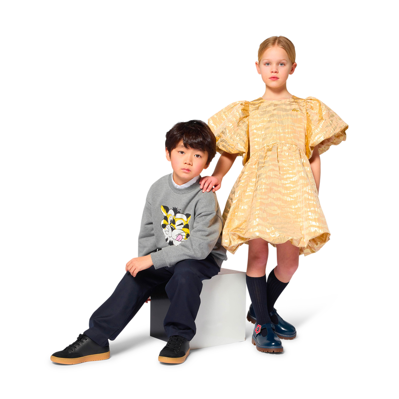 Festkleid und Haargummi KENZO KIDS 
                        M&Auml;DCHEN