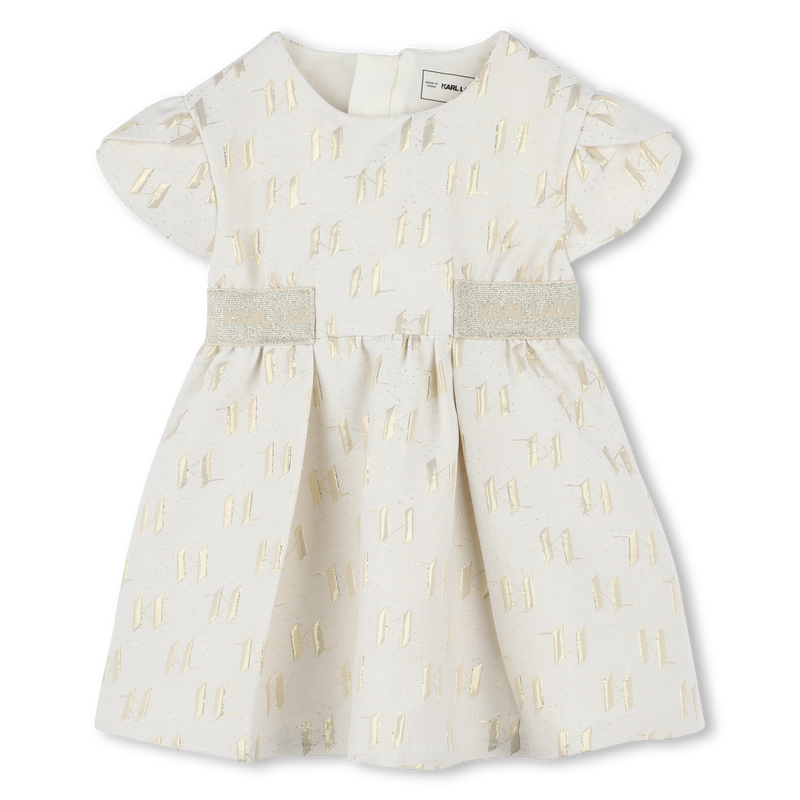 Festliches Jacquard-Kleid KARL LAGERFELD KIDS 
                        GIRL