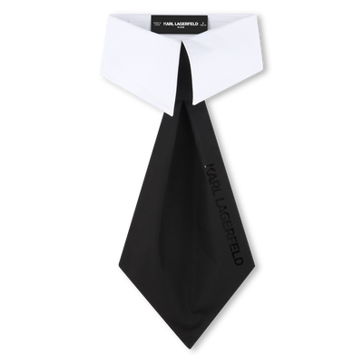 Zweifarbige baumwoll-krawatte KARL LAGERFELD KIDS GIRL
