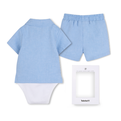 SET AUS HEMD UND SHORTS TIMBERLAND BOY